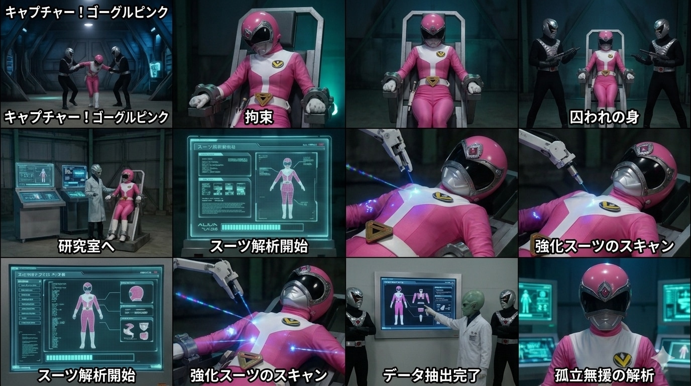ゴーグルピンクエネルギーコア