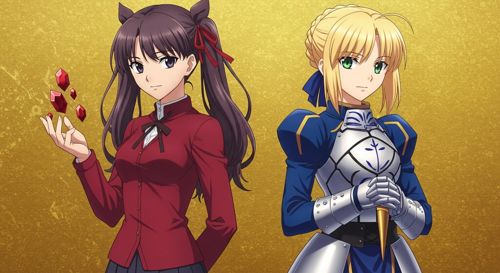 遠坂凛とセイバーちゃん