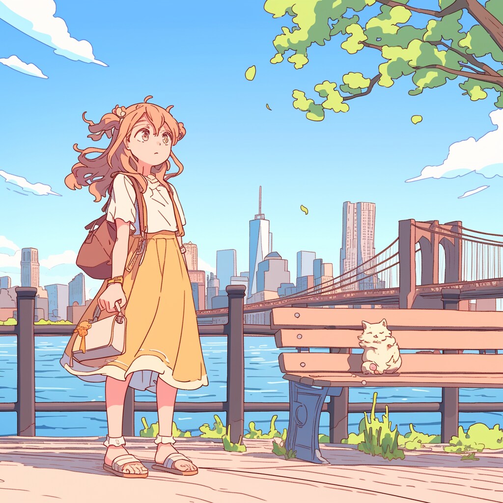 ブルックリンの女の子 Brooklyn girl | の人気AIイラスト・グラビア