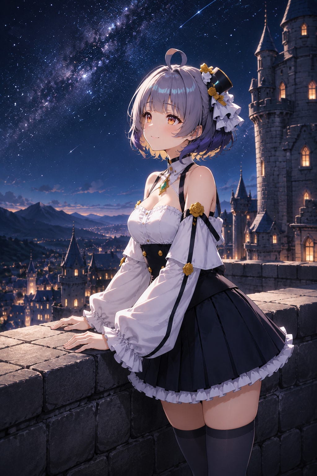 とても素敵な星空です。