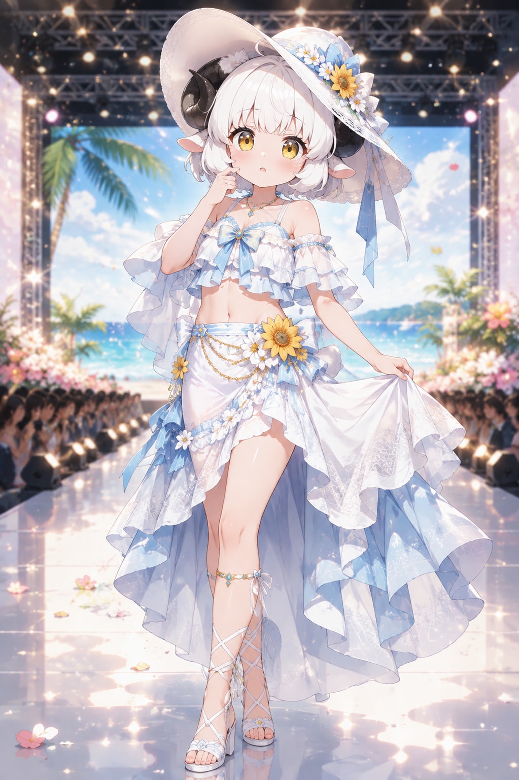 メイちゃんの夏のファッションショー♡