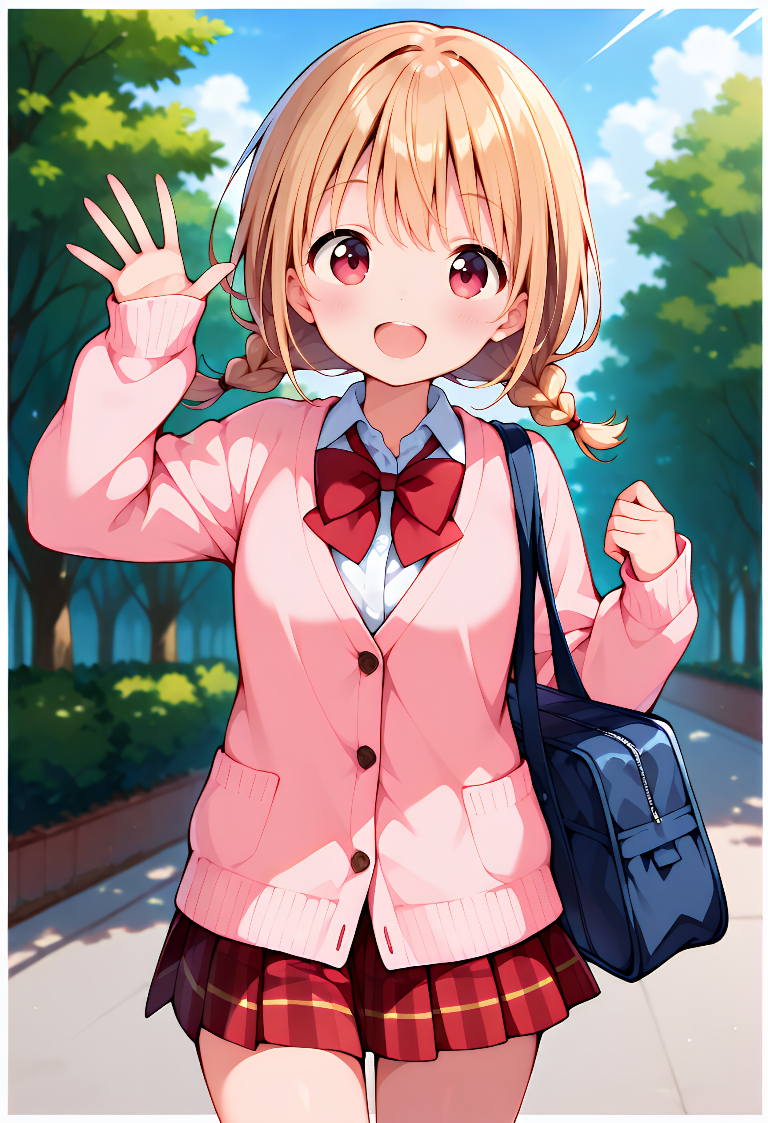 おっはよ～！