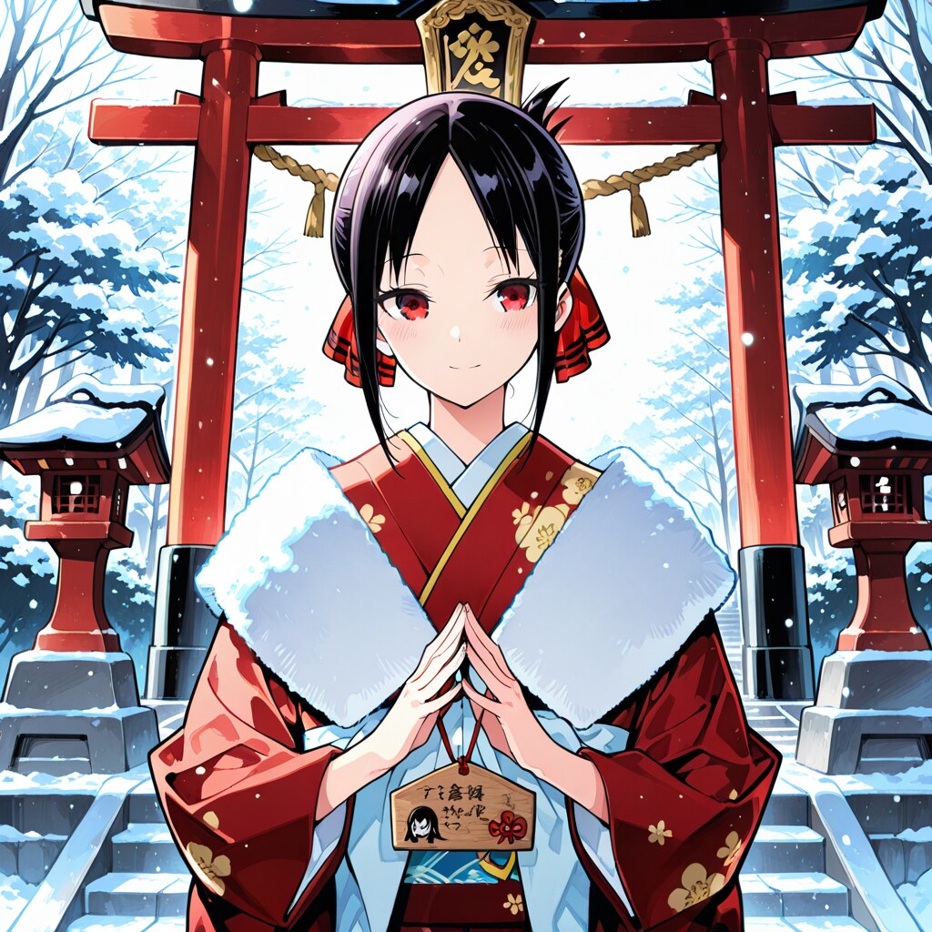 新年明けまして四宮かぐや様お誕生日おめでとうございます