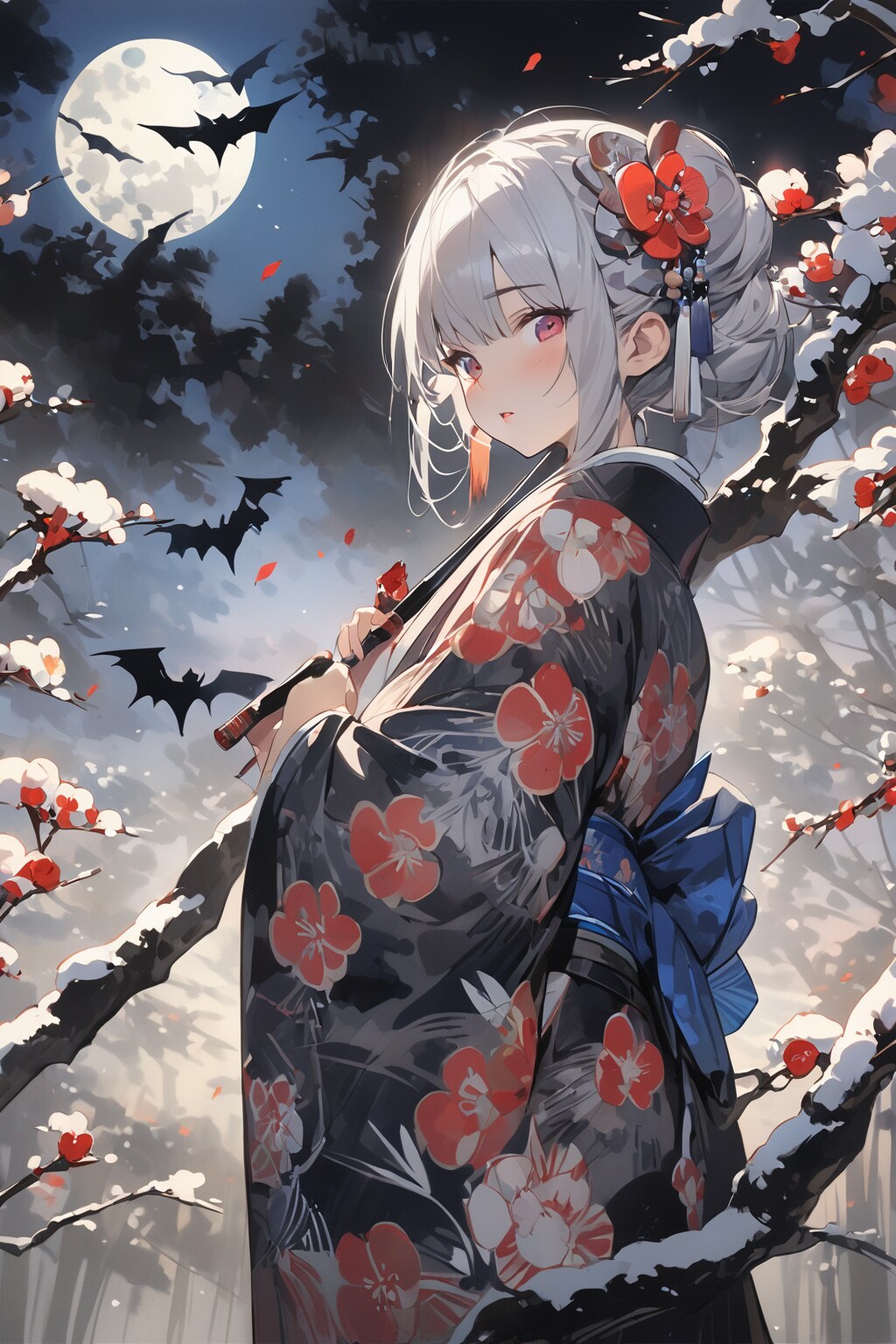 冬の吸血鬼 | の人気AIイラスト・グラビア