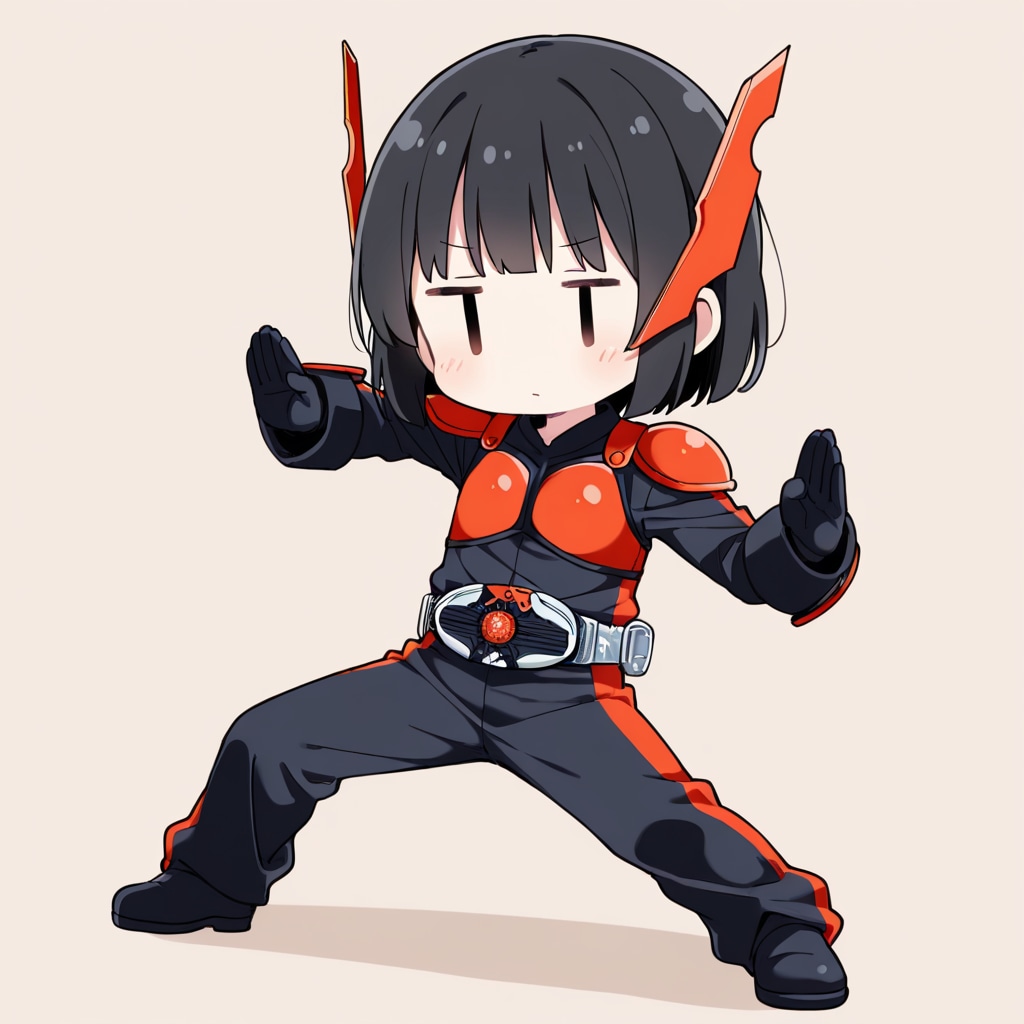 変身ヒーローごっこをしてみる