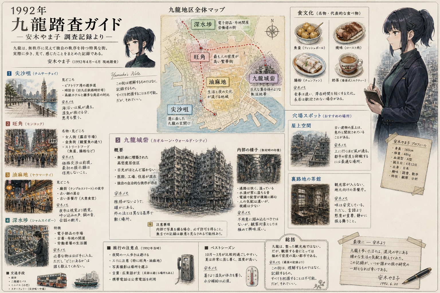 九龍踏査ガイド（1992年）