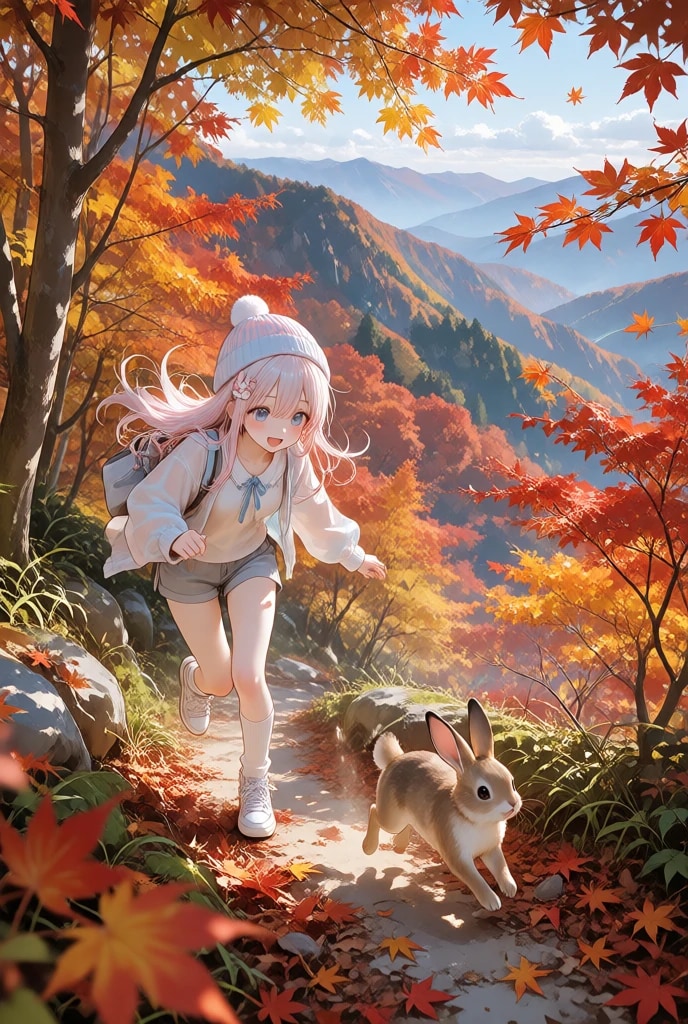 ウサギとかけっこ | の人気AIイラスト・グラビア