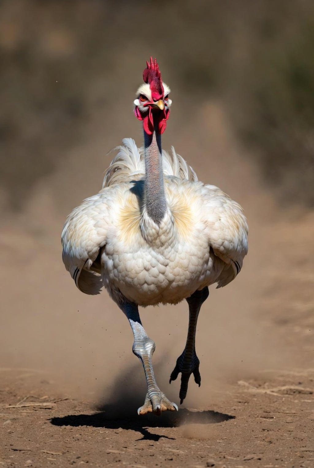 鶏🐓＋ダチョウ
