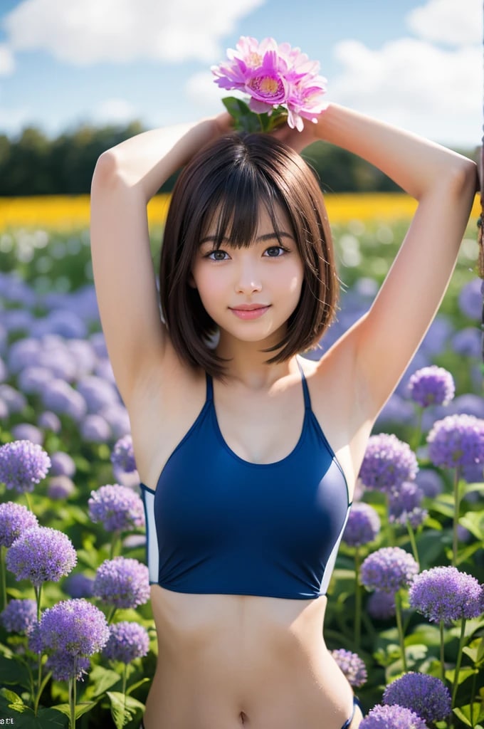 美少女#23  お花畑