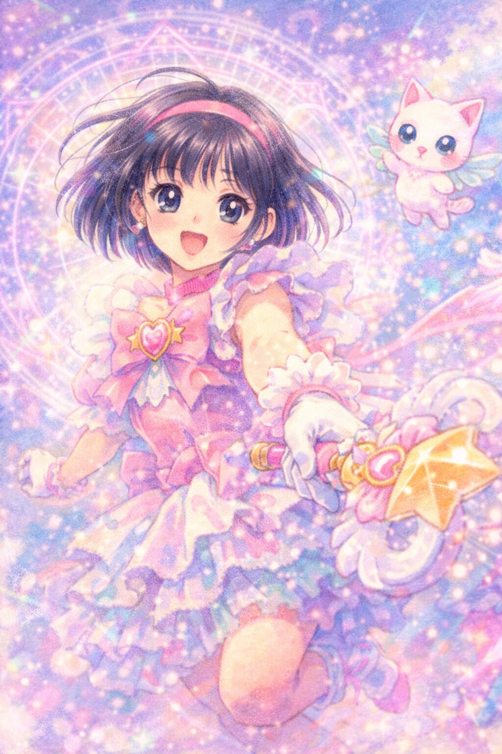 魔法少女 | の人気AIイラスト・グラビア