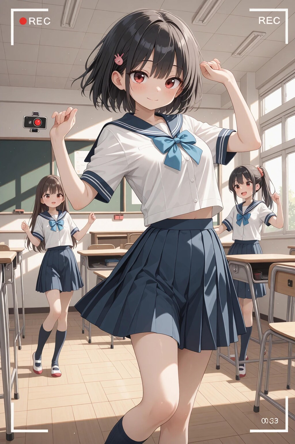 投稿動画撮影中