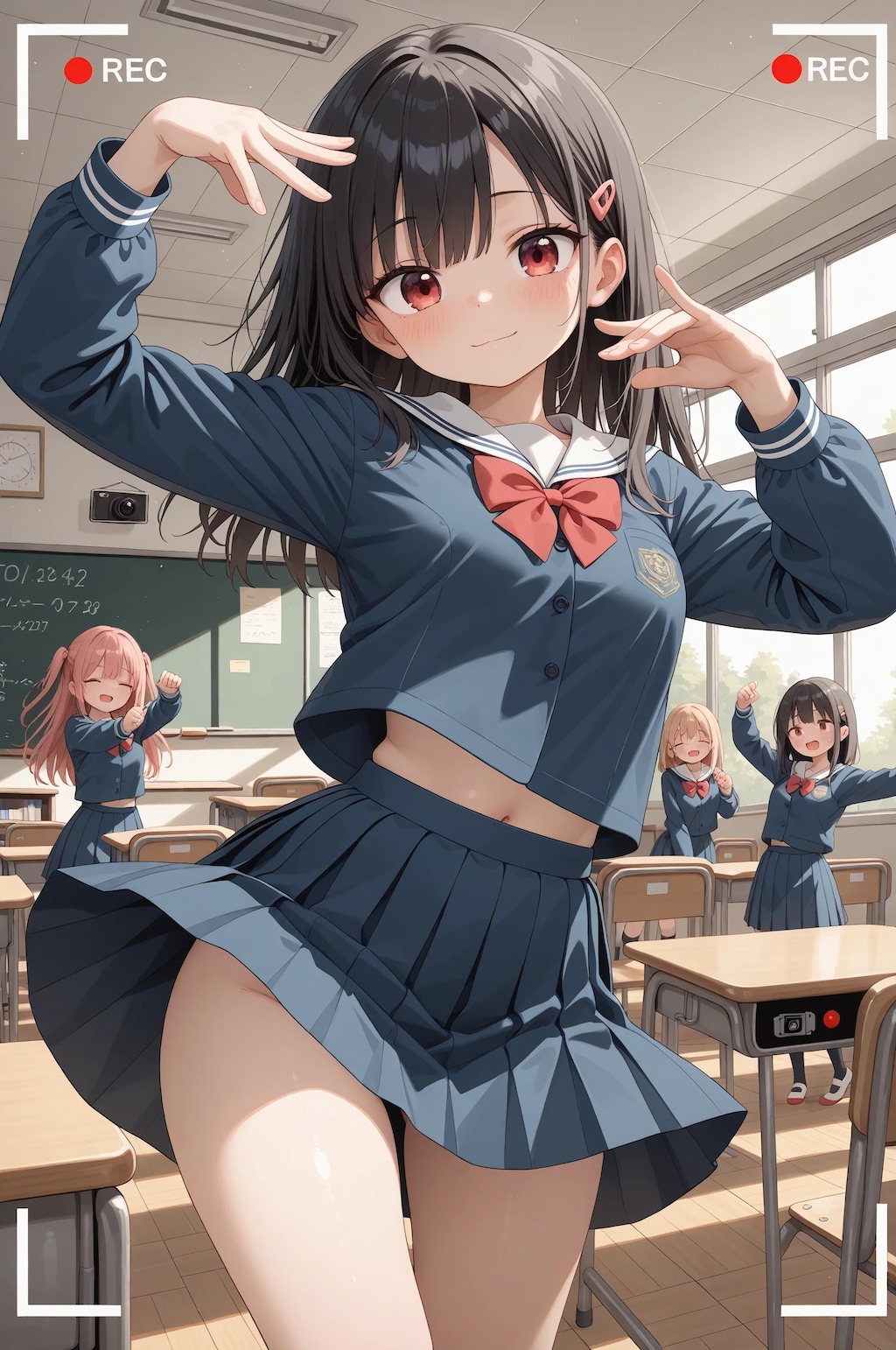 投稿動画撮影中