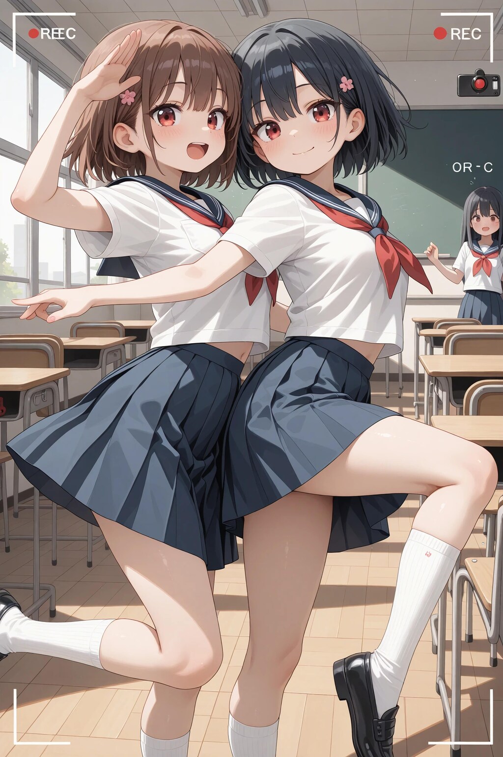 投稿動画撮影中