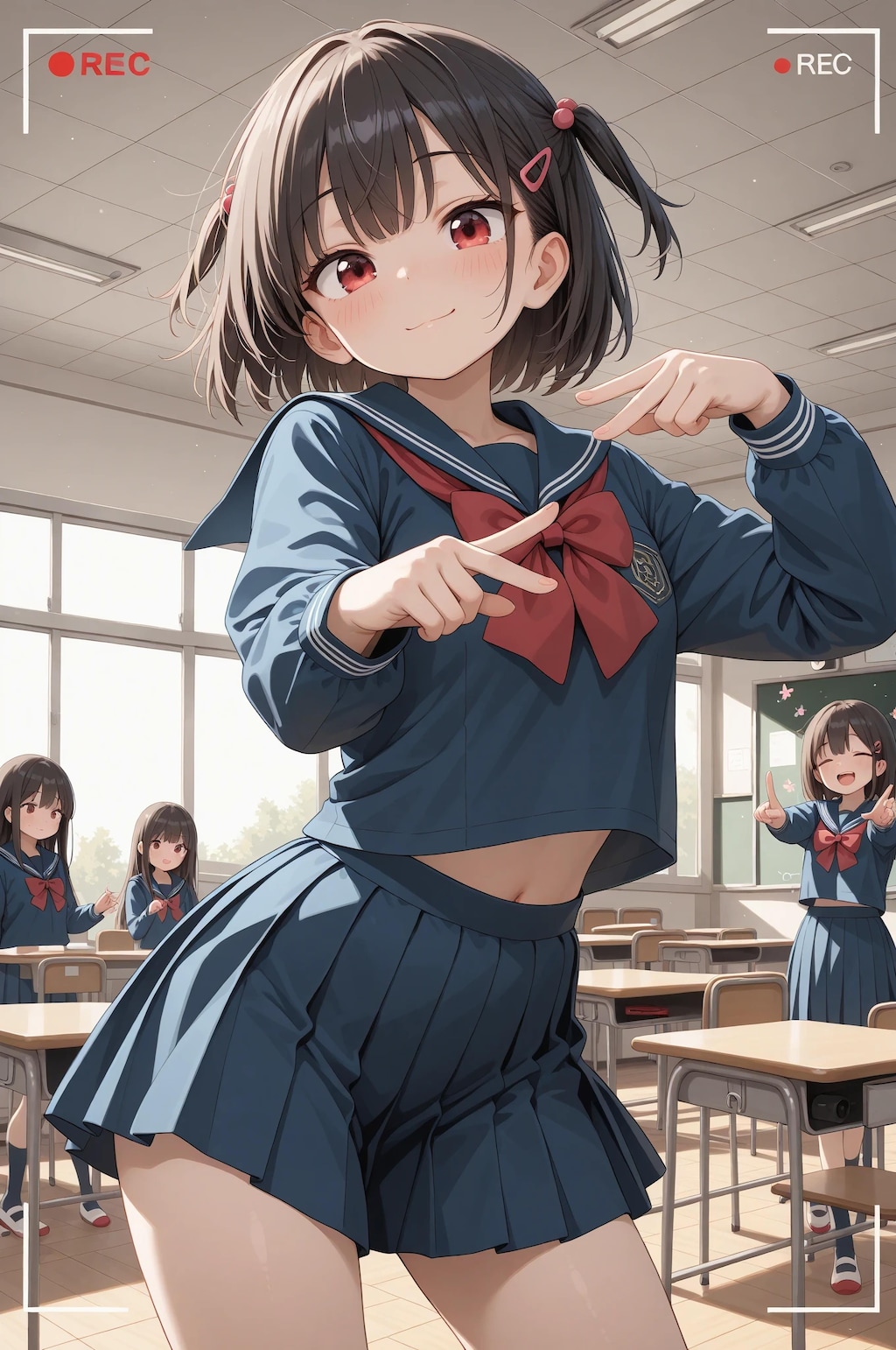 投稿動画撮影中