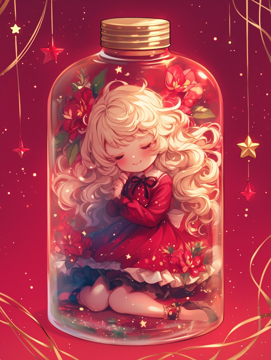 「瓶詰の少女」紅98