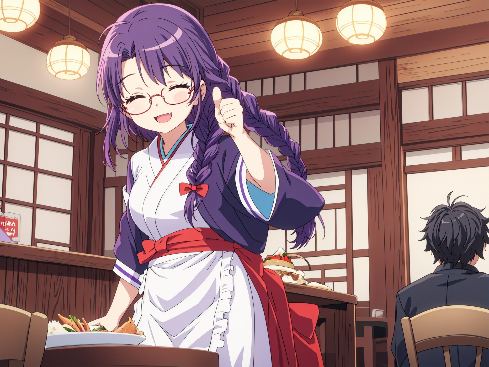 カフェーの看板娘