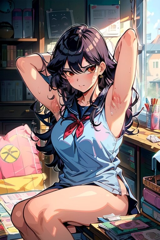 恥ずかしい顔