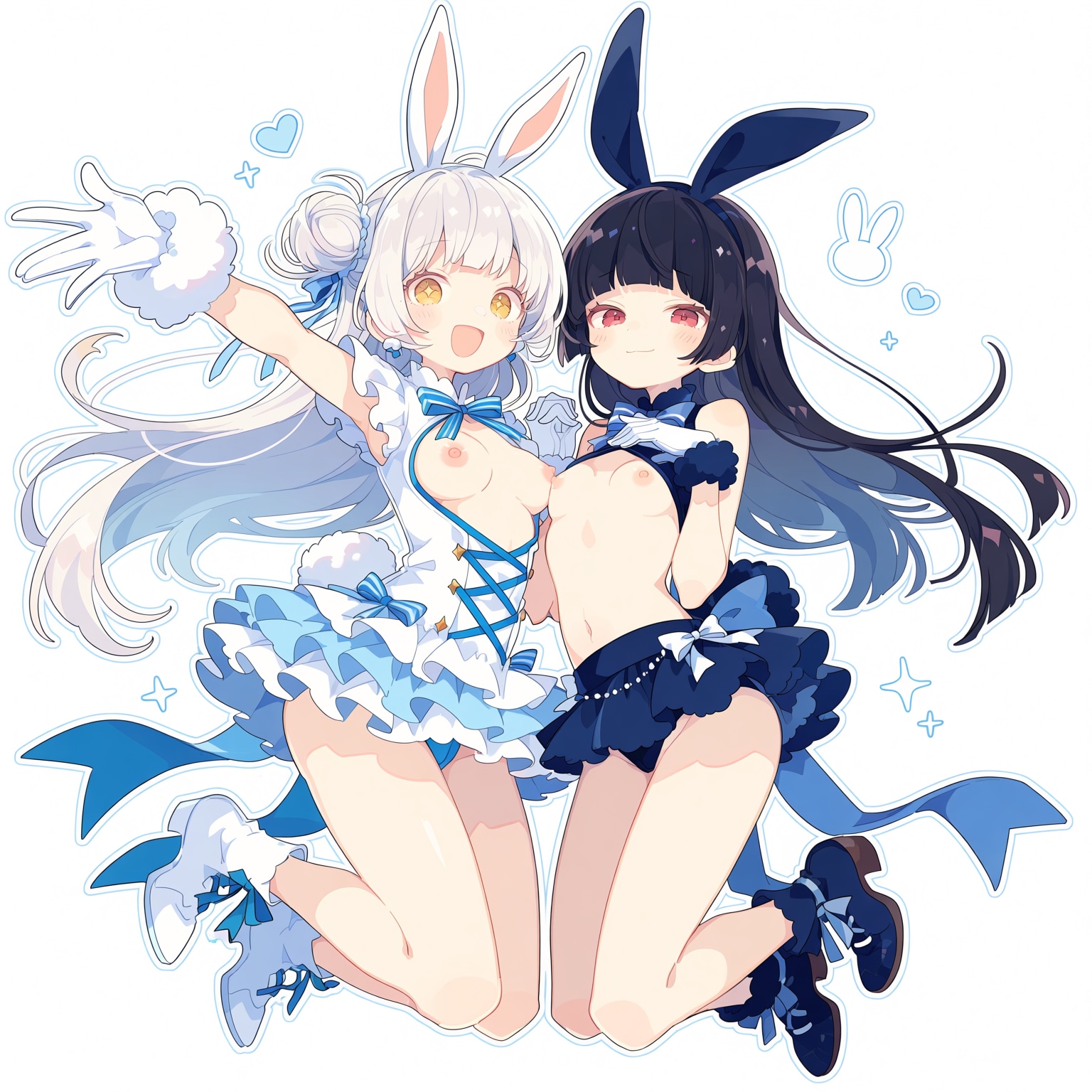 ふたりのうさぎNSFW ver