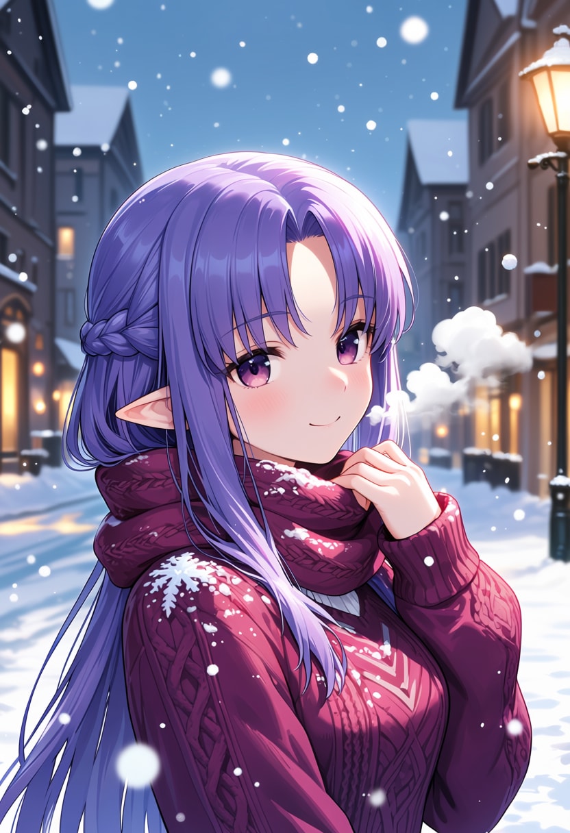 雪降る街の魔法使い