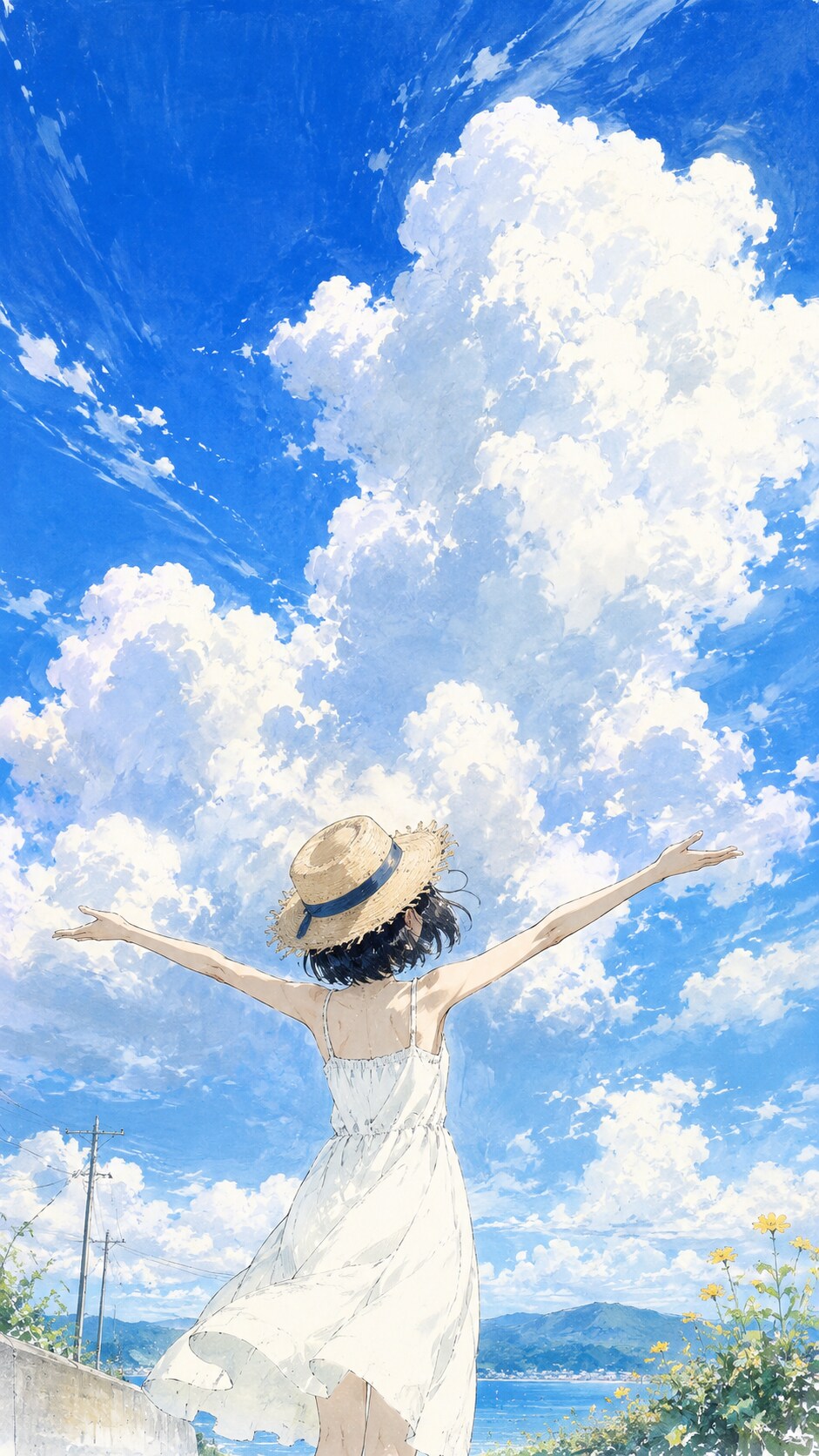 夏空と少女88