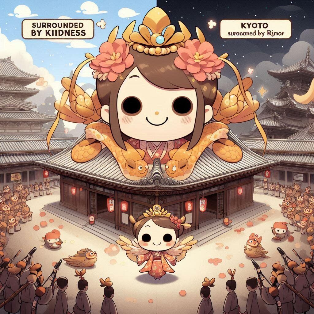 優しさに包まれた奈良　VS　厳しさに包まれた京都