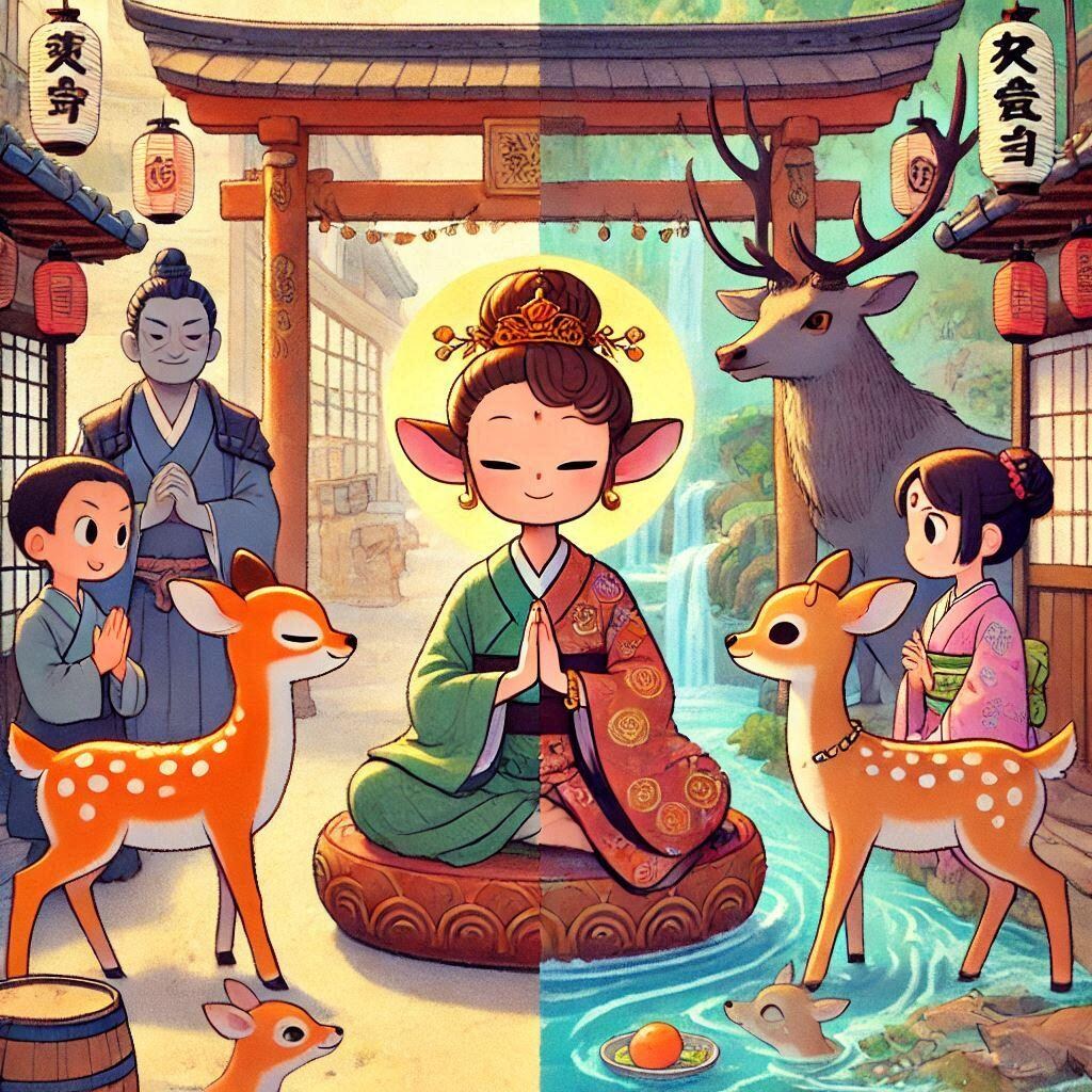 優しさに包まれた奈良　VS　厳しさに包まれた京都