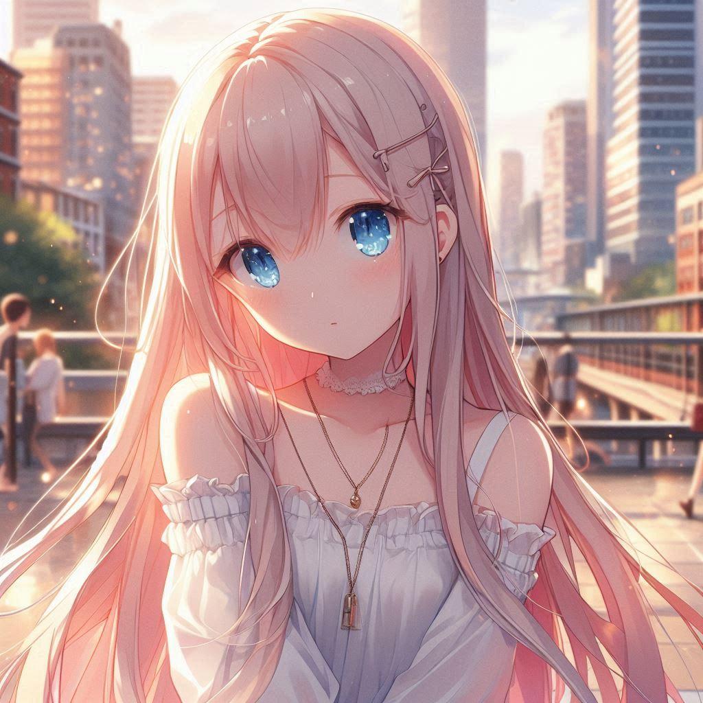 都会の女の子 city girl