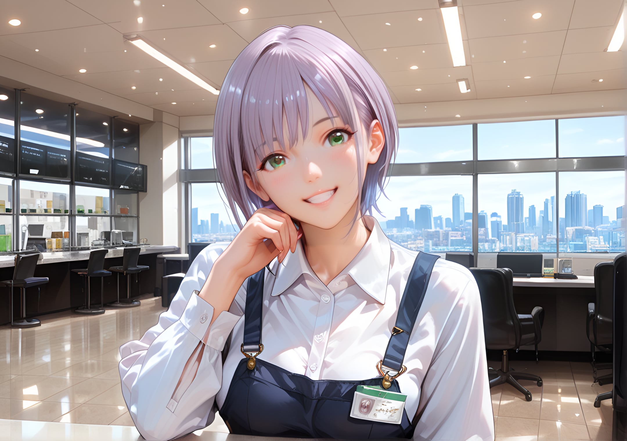 姫野 舞依（HimenoMai）あれれ、仕事サボっちゃダメだぞ〜 | の人気AIイラスト・グラビア