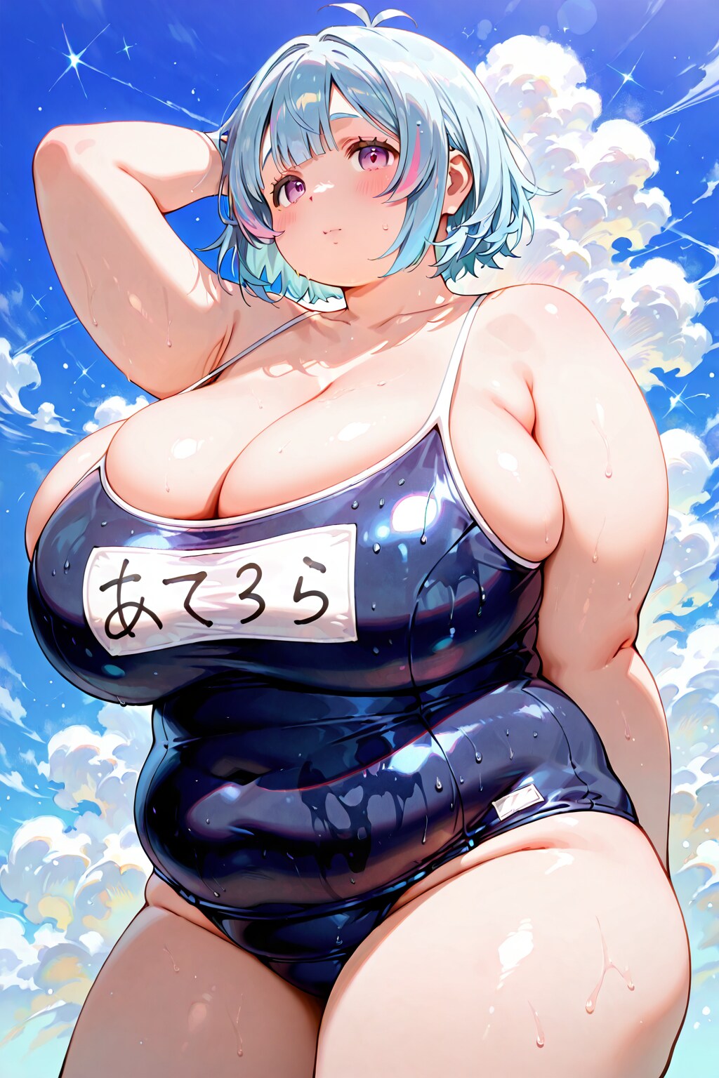 可憐な豊満少女