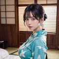 浴衣はらり・・・ 2枚目