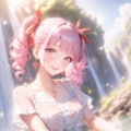 滝行女子 2枚目