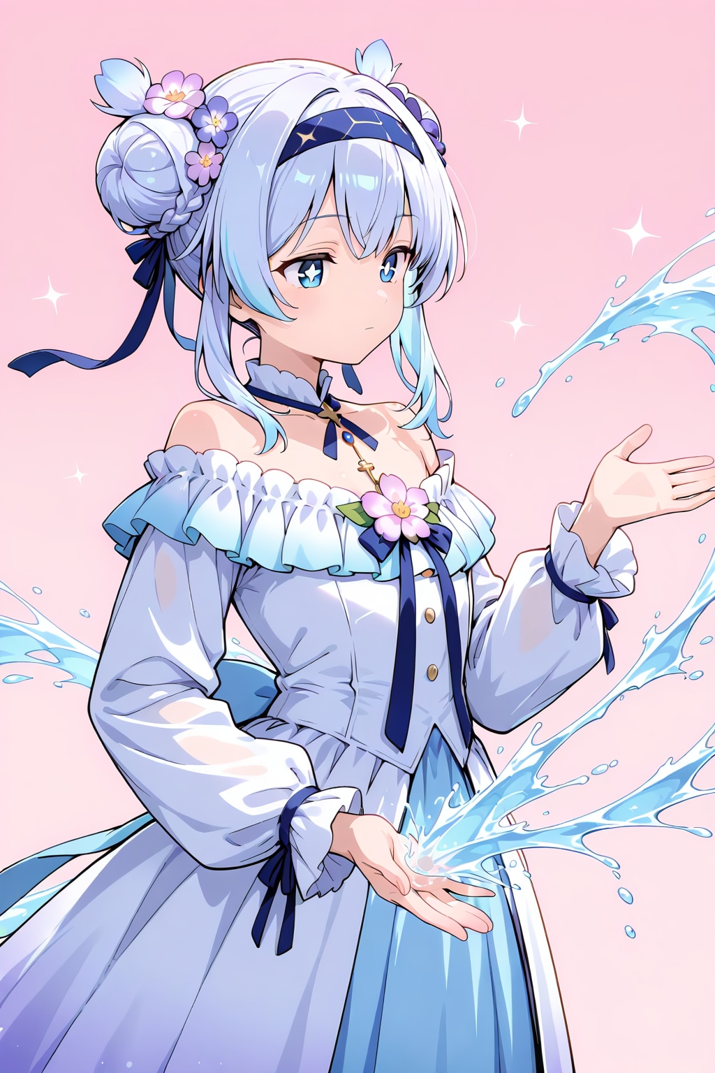 水を操る | の人気AIイラスト・グラビア