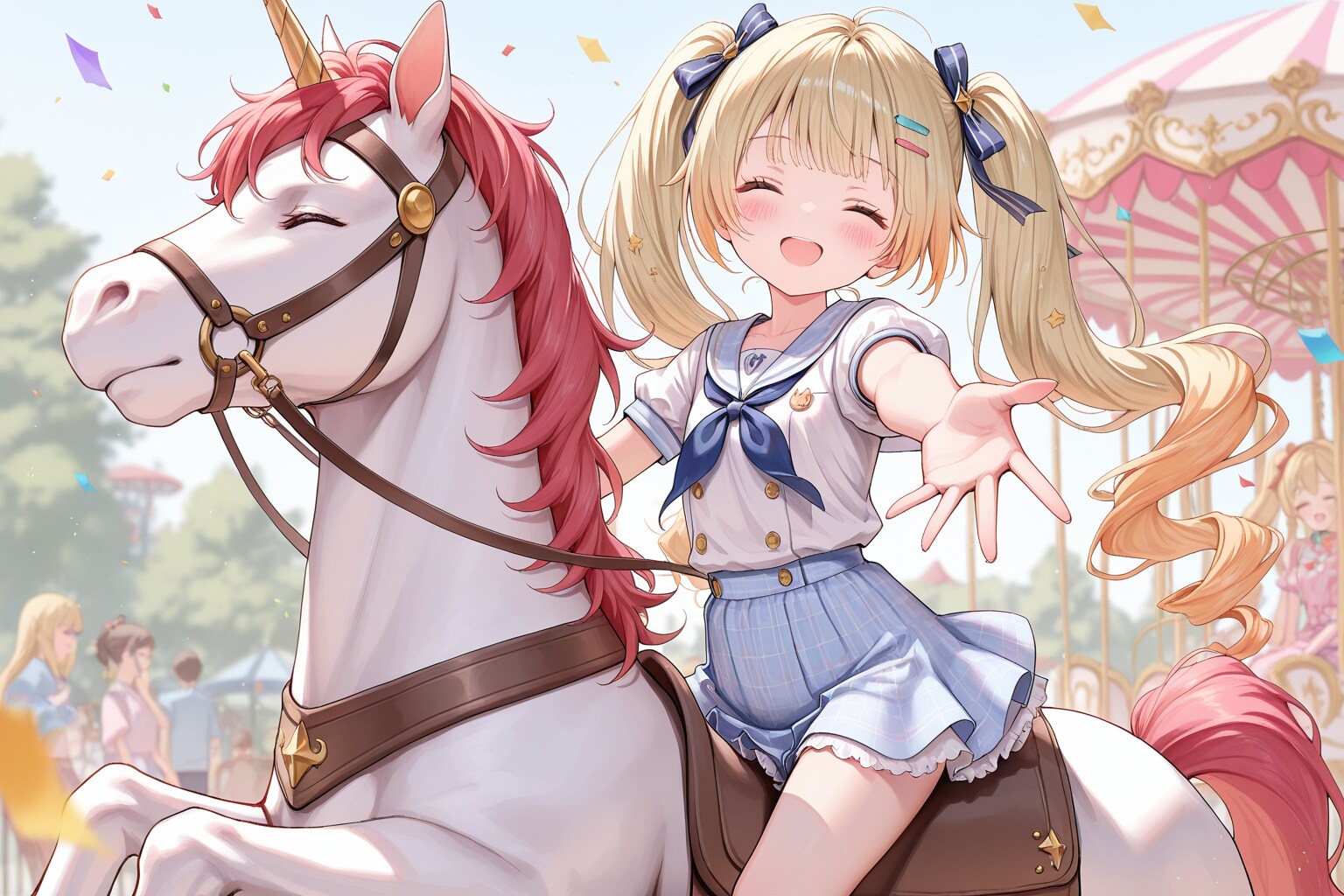 メリーゴーランド | の人気AIイラスト・グラビア