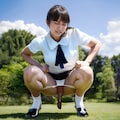 真っ昼間の公園でシュイィィィー＆ 3枚目