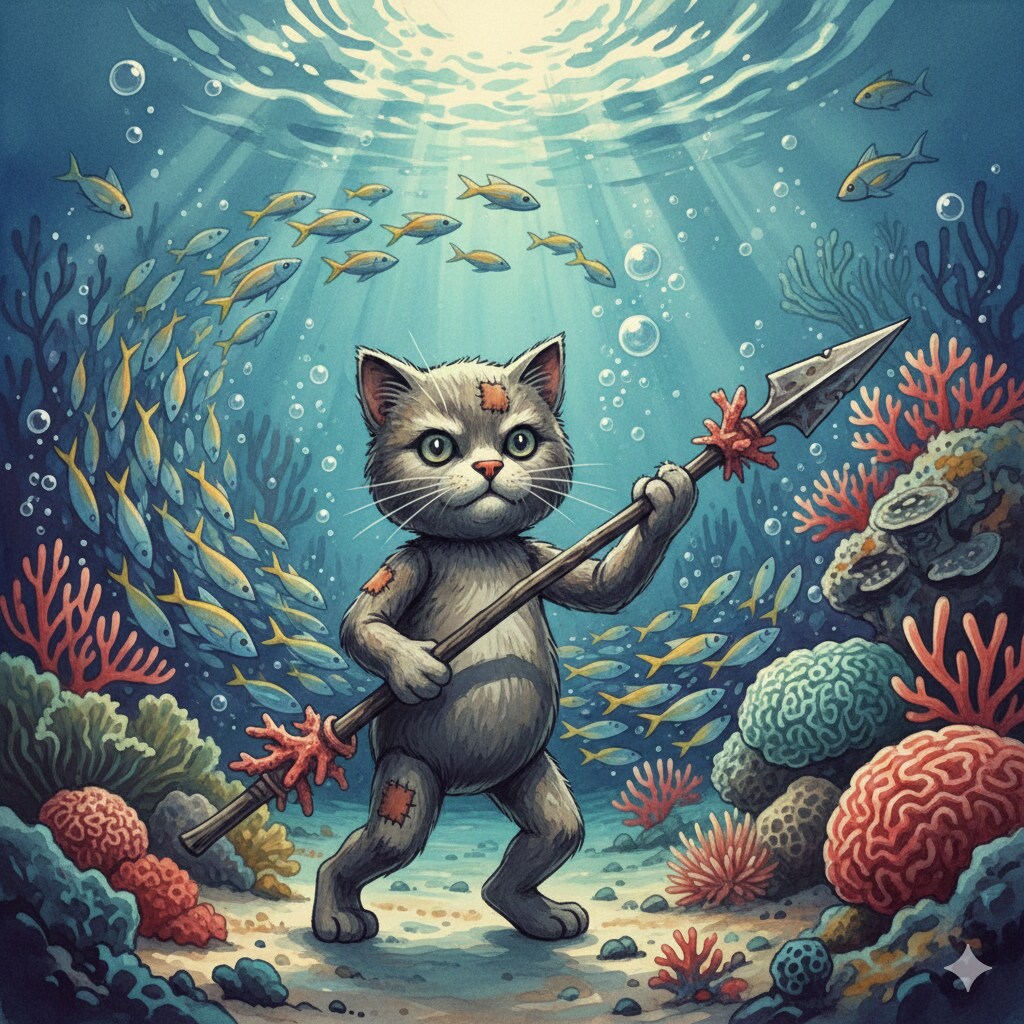 小説『無人島サバイバルにゃ猫人形Part2』【ニャンノ世界】