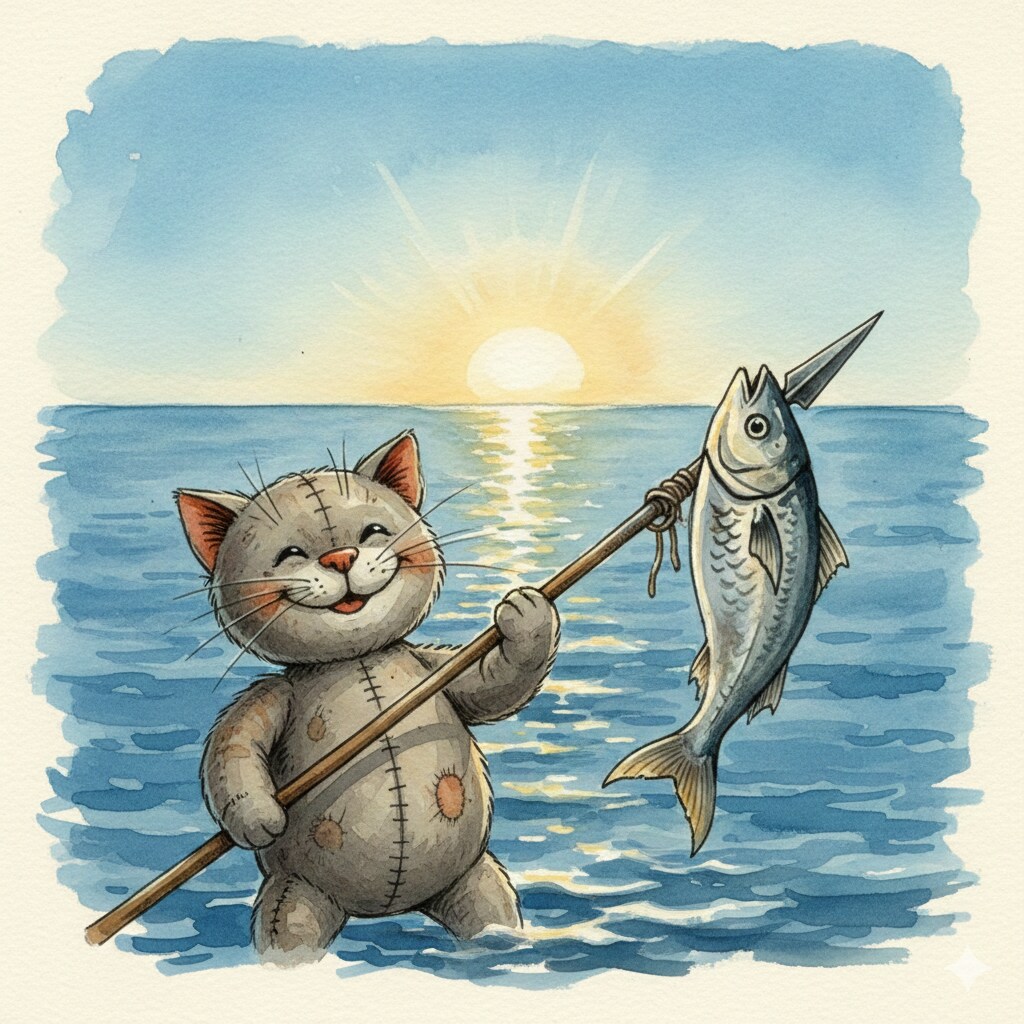 小説『無人島サバイバルにゃ猫人形Part2』【ニャンノ世界】