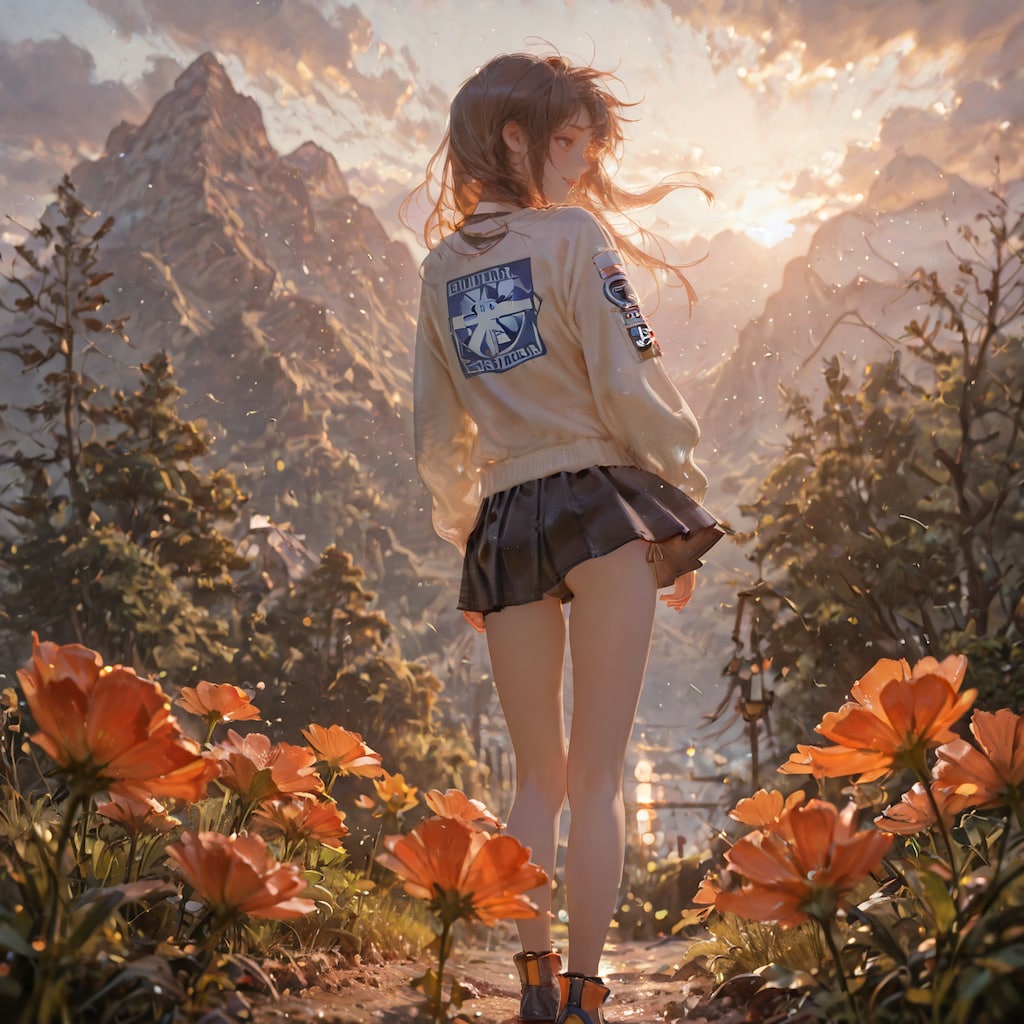 Lantana flower Girl (1/8)