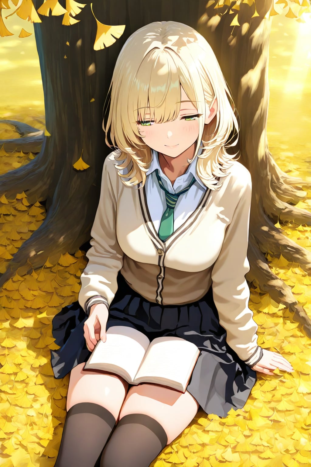 木洩れ日の中で