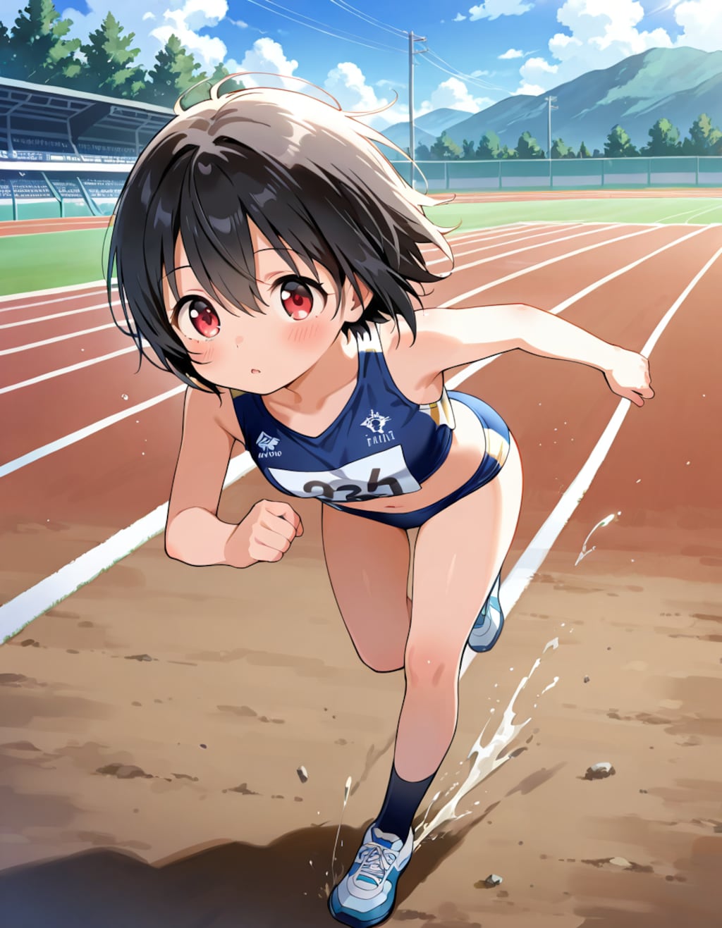 全力ダッシュ！朱莉ちゃん！