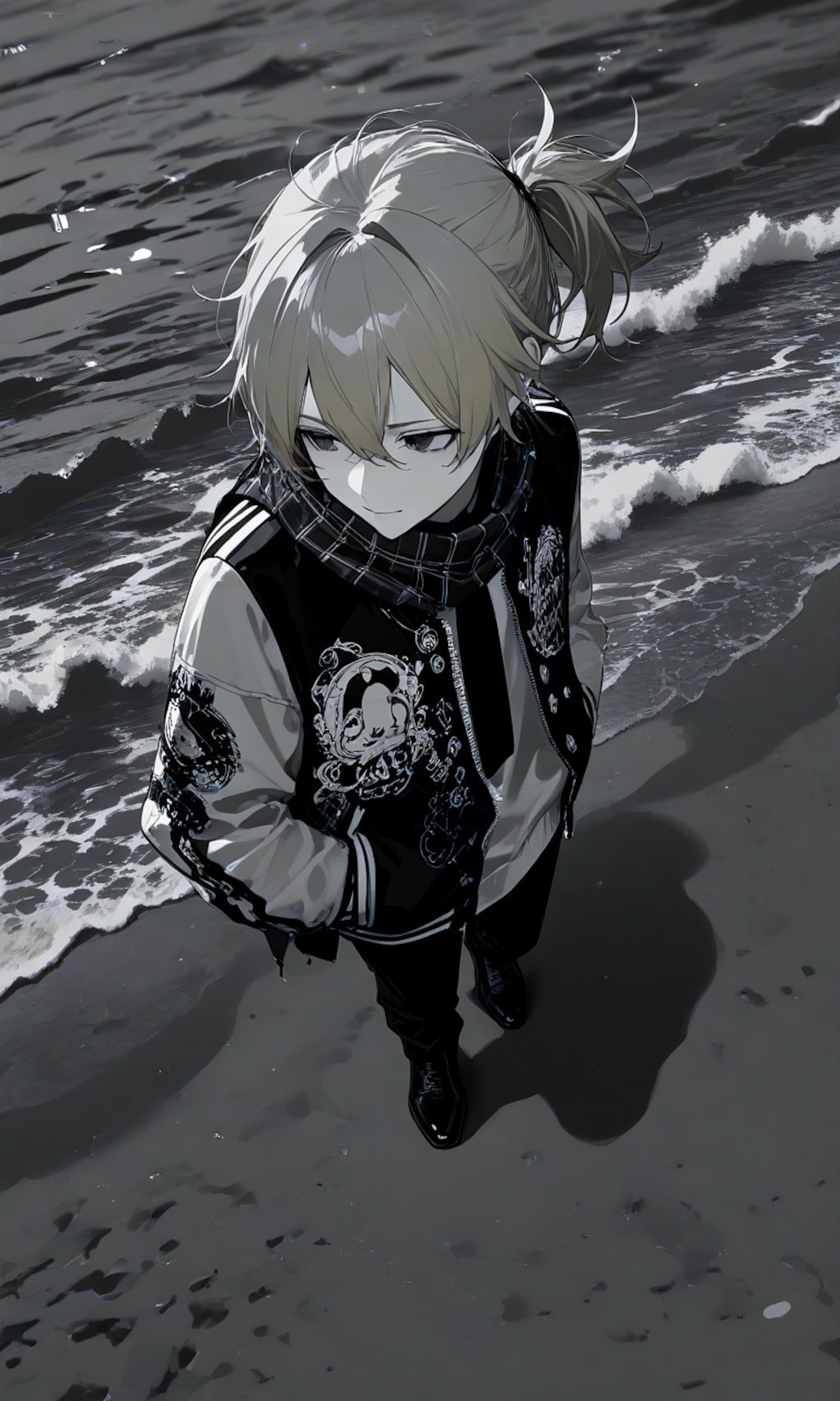 冬の海とメス男子くん②