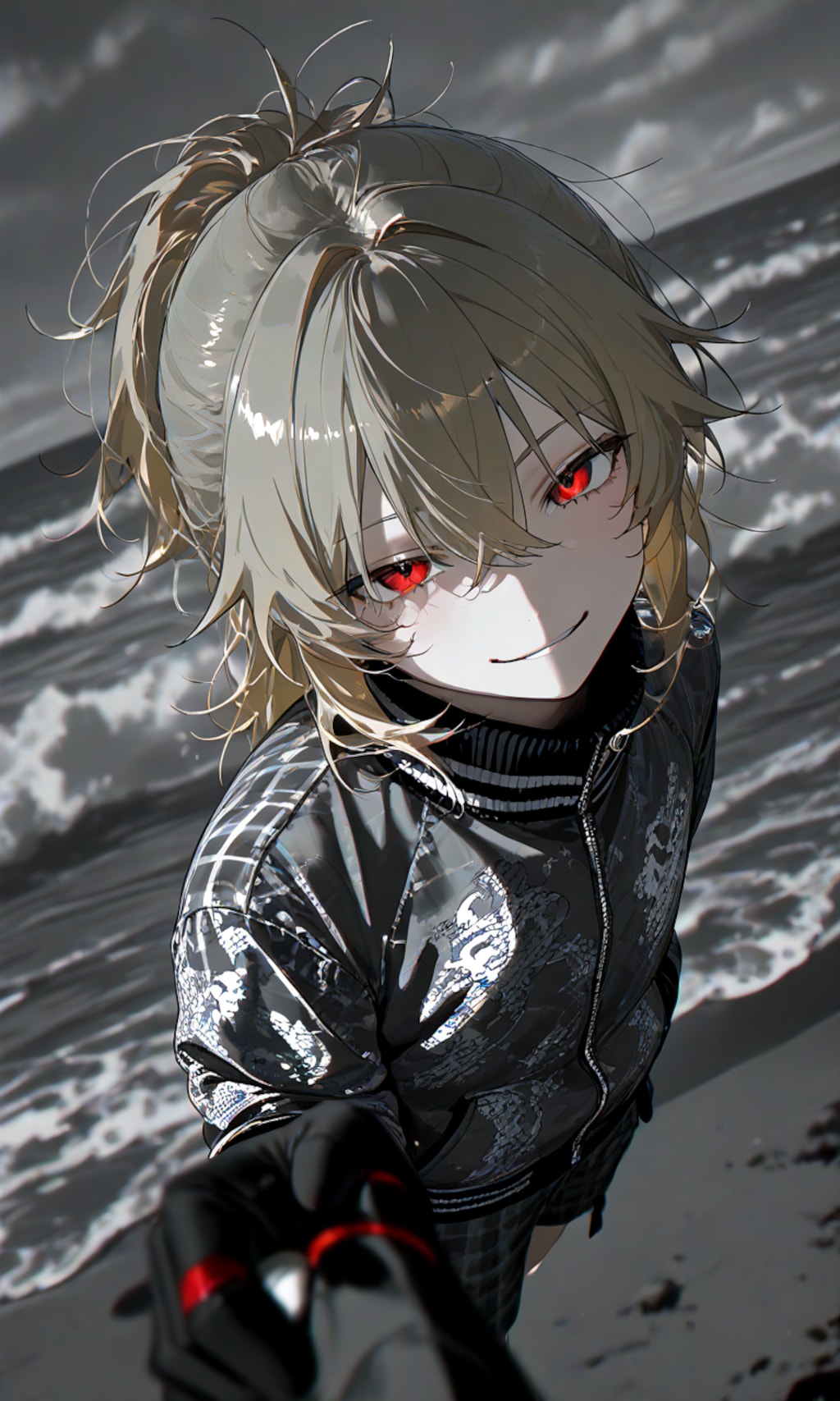 冬の海とメス男子くん②