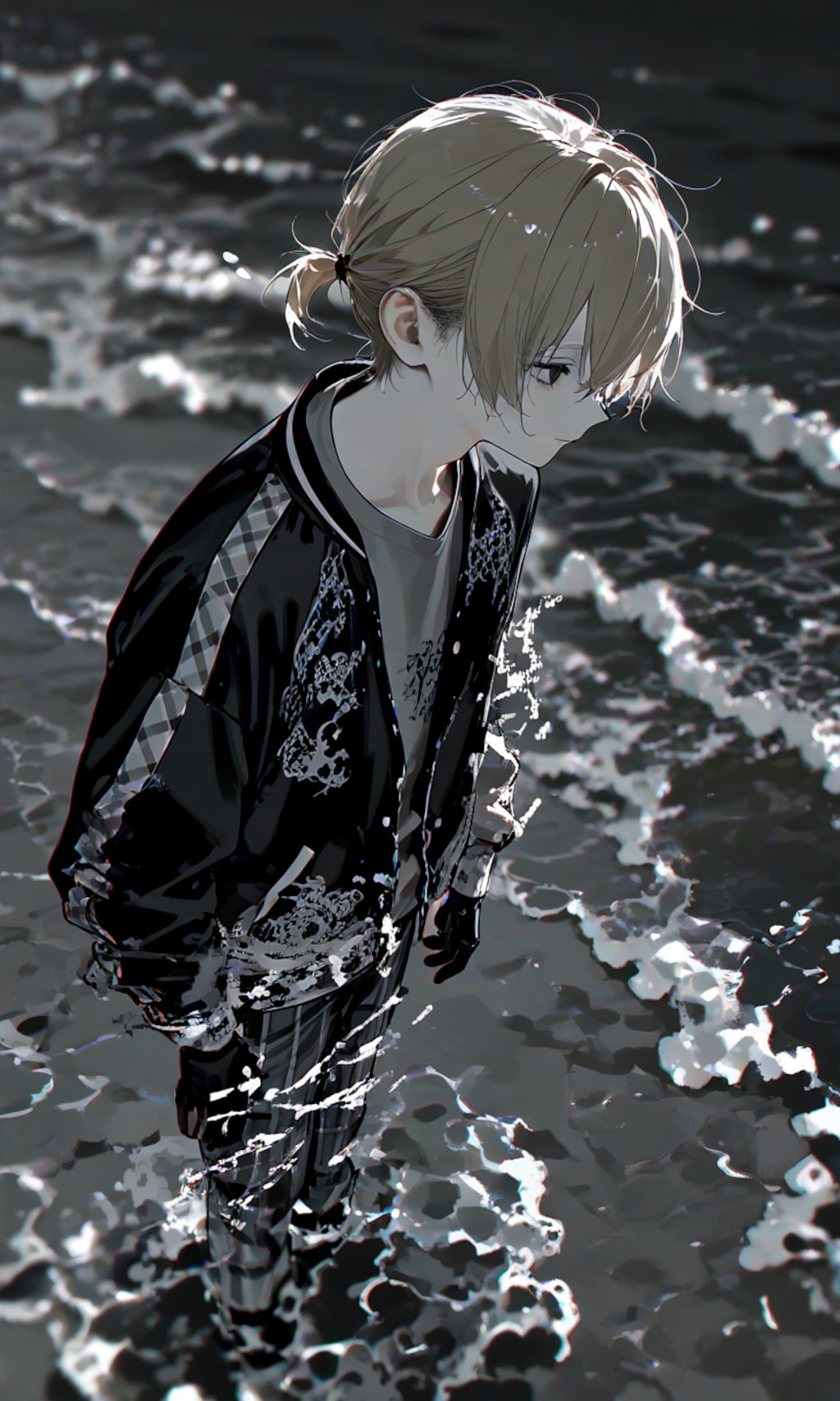 冬の海とメス男子くん②