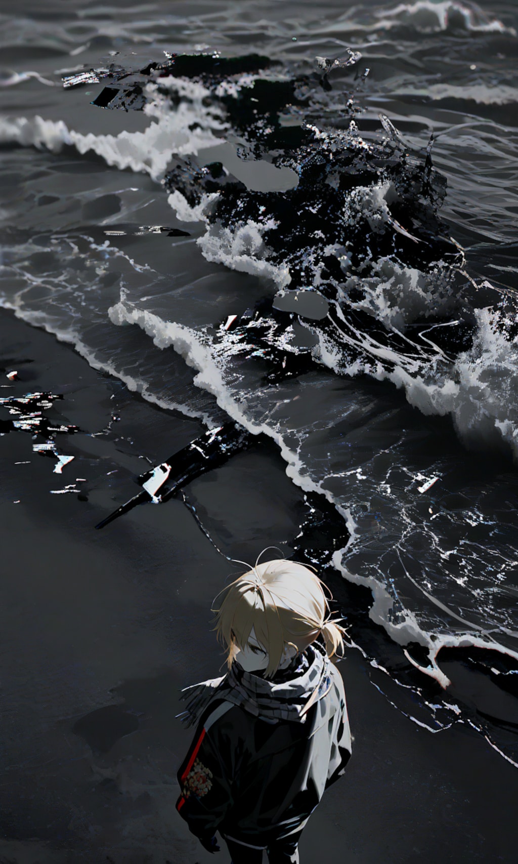 冬の海とメス男子くん②