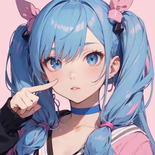 甘いツインテ２ | の人気AIイラスト・グラビア