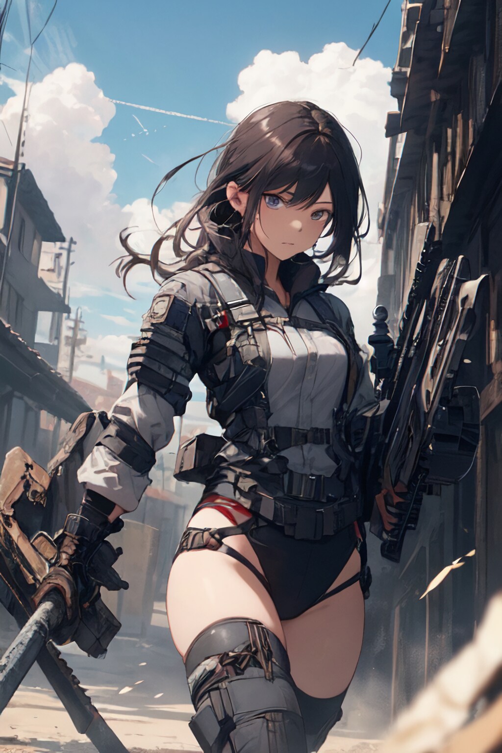 君！ここは直ぐに戦場になるわ！直ぐに退避して！