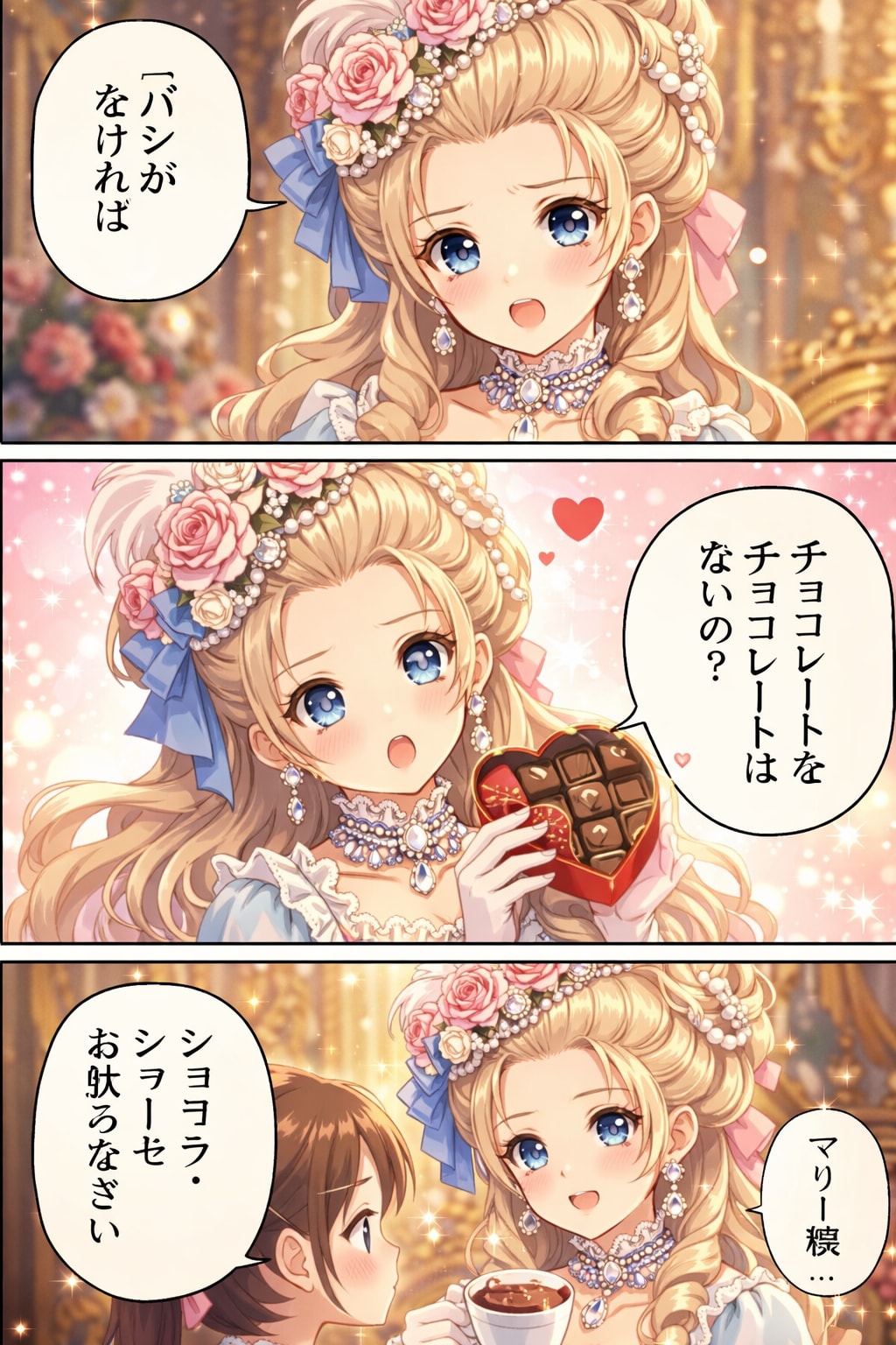 [バシがをければチョコレートを