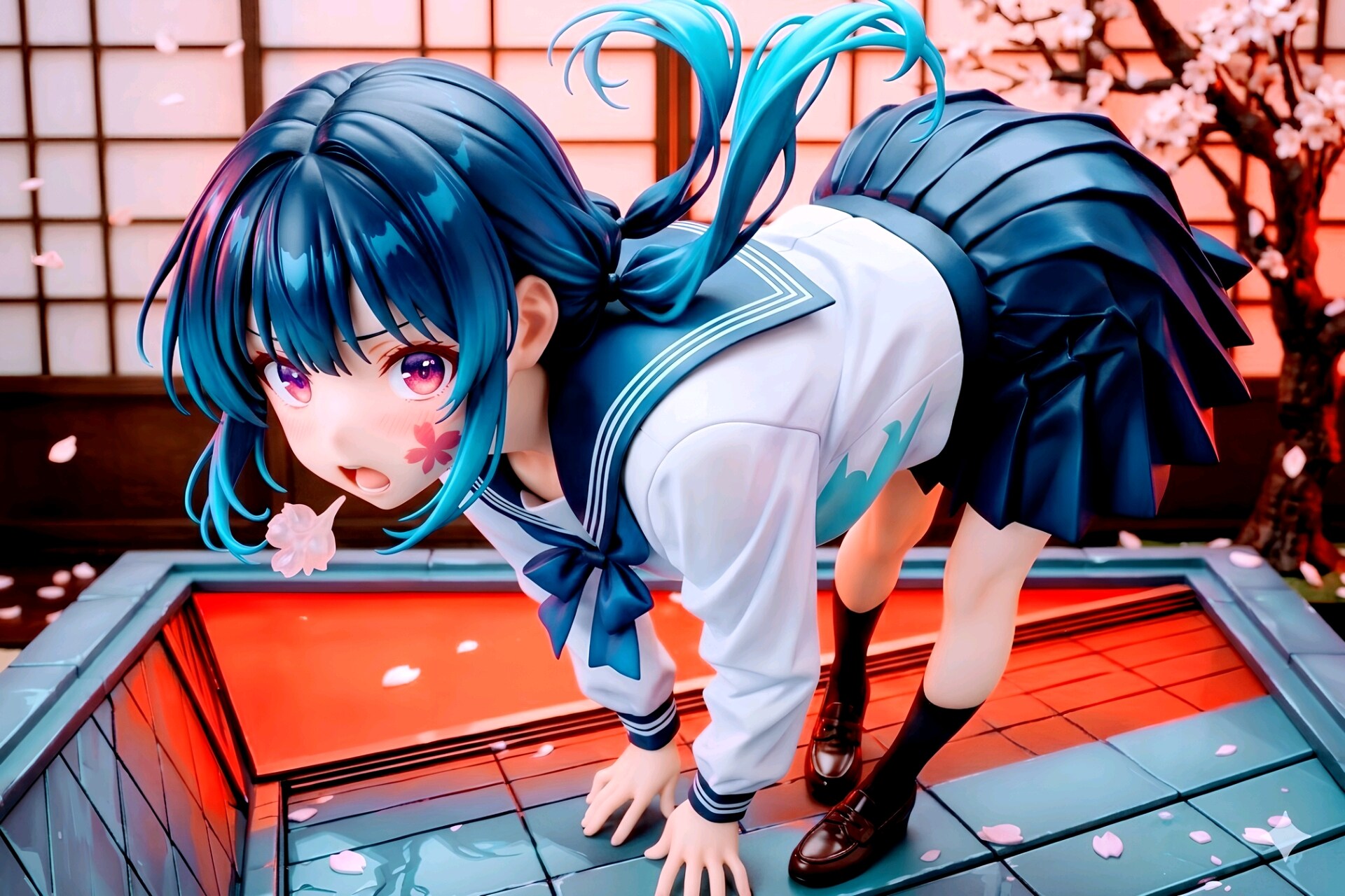 GeminiフィギュアとBONSAI画像