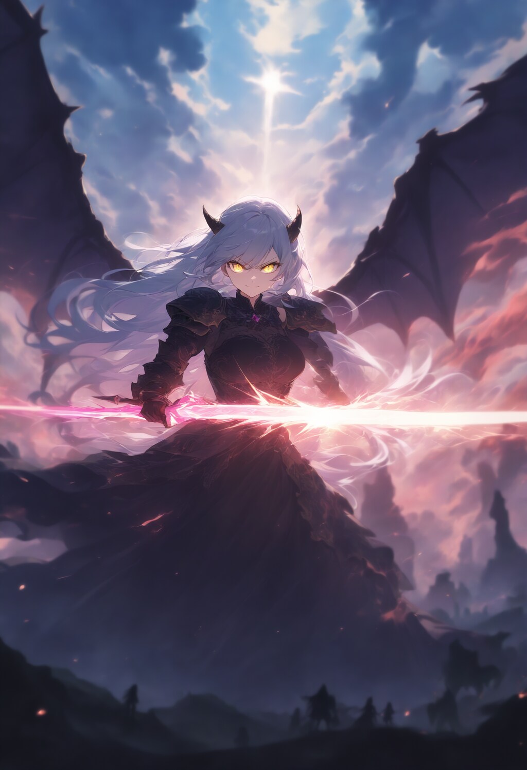 超大型ドラゴン娘