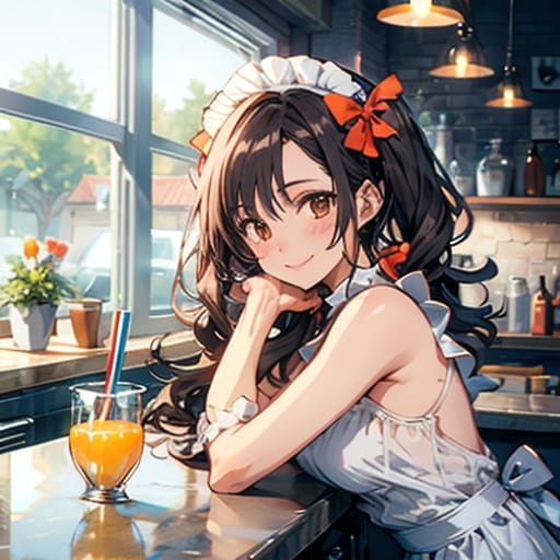 TOPAZ黒子のバー（２） | の人気AIイラスト・グラビア