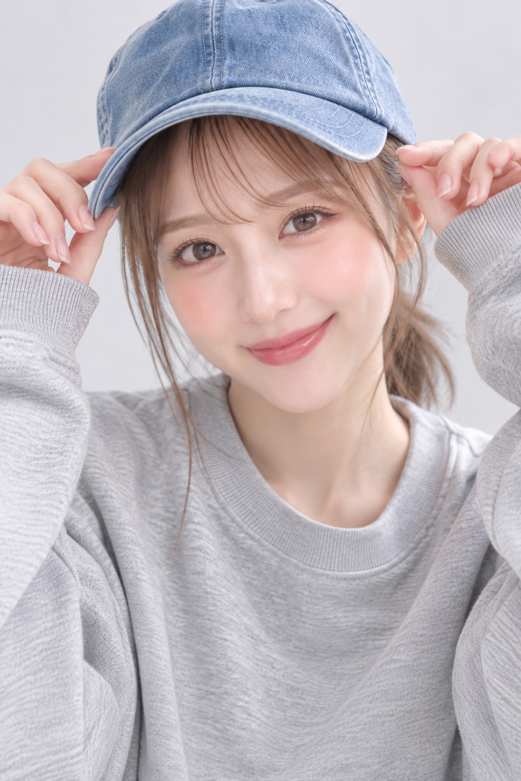 ポートレート練習（デニム）